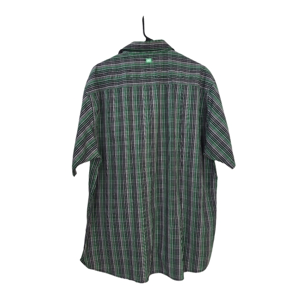 Ecko Unltd Men's Classic Plaid Button Down Shirt - 2XL - Picture 4 of 5